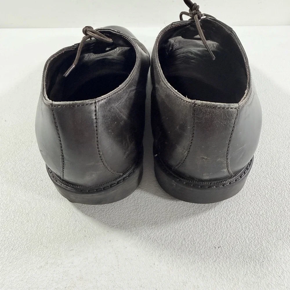 Nunn Bush Mens Dark Brown Leather‎ Lace Up Oxford Cap Toe Dress Shoes Size 11 M